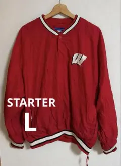 ⭐︎STARTER ウィスコンシン・バジャーズ　ロゴ　プルオーバー
