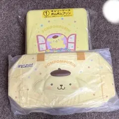 サンリオくじ　ポムポムプリン　キャリーケース　キャリーオンバッグ