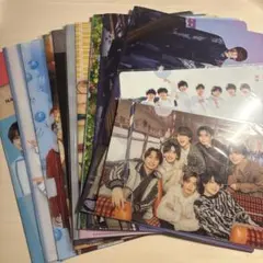 なにわ男子 クリアファイルセット