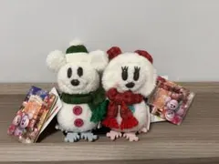 3F 【美品】東京ディズニーリゾート スノースノー ぬいぐるみ セット