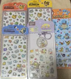 ポケモン 韓国限定 30周年記念 ステッカー ヒトカゲ フシギダネ