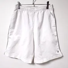 ✨良品✨ IGNIO L ハーフパンツ ウェア 白 スポーツ ロゴ 通気性 万能のサムネイル