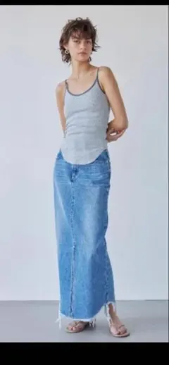 ALEXIA STAM グレー キャミソール パット付き
