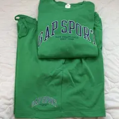 GAP SPORT グリーン トレーナー パンツ