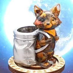 狐✨⭐️オルゴナイト⭐️✨財運■金運■仕事運の著しい向上■行動力