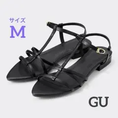 【GU】ジーユー ポインテッドフラットサンダル(サイズ:M)のサムネイル