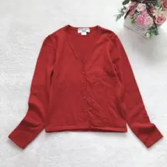 ナチュラルビューティーベーシック ウールニットカーディガン シンプル 可愛い