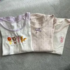 女の子　下着110 半袖下着セット