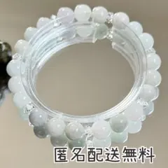 ビルマ産翡翠　ブレスレット　内径約16cm