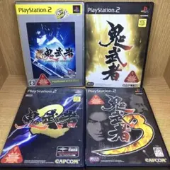 鬼武者シリーズ PS2ソフト 4本セット