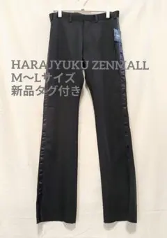 68【M〜L/新品タグ】HARAJYUKU ZENMALL サイドライン 日本製のサムネイル