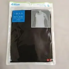 新品　 ユニクロ エアリズムデオドラントメッシュ タンクトップ L ブラック