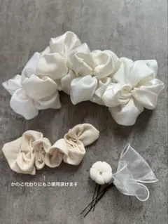 七五三飾り ヘッドドレス 七五三 着物リメイク 髪飾り C012