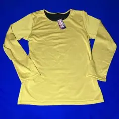 新品！ワークマン　レディーススマートブラック長袖クルーネック　Mサイズ