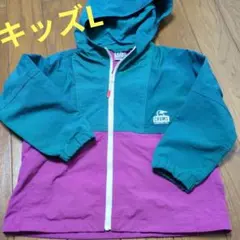 【美品】チャムス キッズ キャンプフィールドフーディー L 120 130のサムネイル
