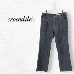 【クロコダイル CROCODILE】ライトデニムパンツ ストレート E4389