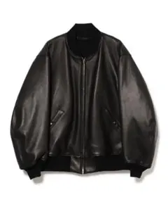 た*ん様 COMOLI レザージップブルゾン サイズ2 未使用 COMOLI - 希少 24ss コモリ comoli レザージップブルゾン サイズ2の