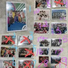 バラ売りコメント下さい☆なにわ男子　集合写真　公式写真　25枚バラ売りok