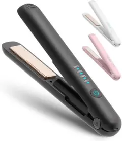 【⭐️フォロワー様割引・即購入可】ヘアアイロン USB充電式 カール/ストレート