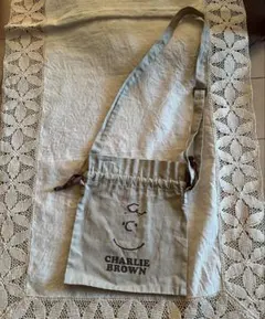 スヌーピー　チャーリーブラウン　ショルダーバッグ　サコッシュ　スラップスリップ