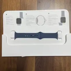 Apple Watch バンド ネイビー ストームブルー 42mm 44mm用