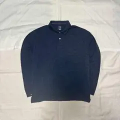 ニットポロシャツ 長袖 ポロシャツ