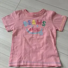 BEAMS mini キッズ Tシャツ ピンク 100のサムネイル