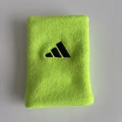 アディダス テニス リストバンド　adidas イエロー　ルシッドレモン