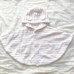 ジェラピケ ポンチョ 80-90cm