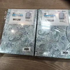 小太郎様専用ページ 敷布団カバー 105cm x 205cm両目柄二枚組綿 値下