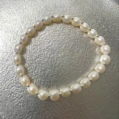 淡水パール　ブレスレット　①