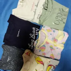 80cm 子供用Tシャツなど まとめ売り7枚