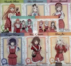 学園アイドルマスター クリアファイル ローソン 全8種 14枚セット