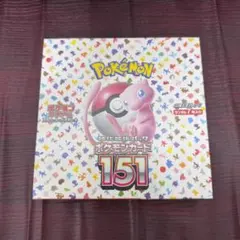 ポケモンカードゲーム　強化拡張パック　151　1BOX　シュリンク付　新品未開封のサムネイル
