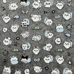 ネイルシール 5D立体 モモンガ のみ ちいかわ キャラクター 台紙なし