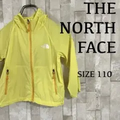 古着 THE NORTH FACE コンパクトジャケット 110 イエロー