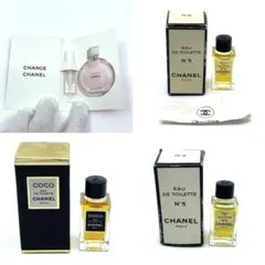 CHANEL シャネル ミニ香水 4点セット チャンス No5 ココ サンプル