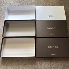 GUCCI 空箱 ギフトボックス 3セット - メルカリ