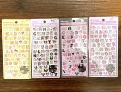 ボンボンドロップシール　アルファベット　　マイメロ　クロミ　キティ　プリン