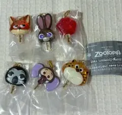 ズートピア アイスキャンディチャーム 全6種コンプリート ガチャ