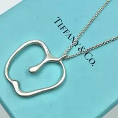 Tiffany ティファニー ラージ アップル ロング チェーン ネックレス