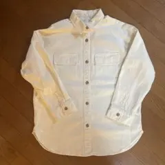 値段交渉可！　GU デニムダブルポケットオーバーサイズシャツ