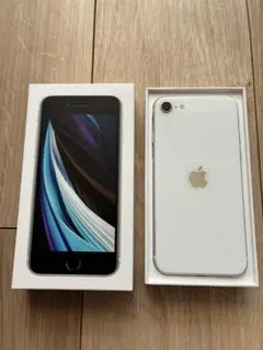 【美品】iPhone SE 第2世代 64GB SIMフリー ホワイト