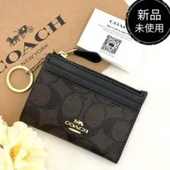 ☆ 店頭完売！限定品 新品 COACH コインケース スター 星柄 小銭入れ 