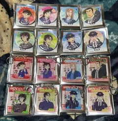 名探偵コナン　缶バッジ　アクキー　16点セット