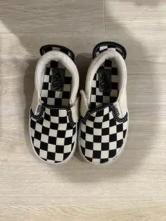 Vans チェッカーボード スリッポンシューズ