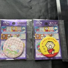 サンリオキャラクターズ 缶バッジ ウィッシュミーメル とたあ坊2点セットのサムネイル