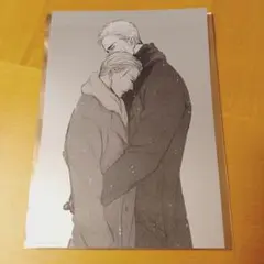 囀る鳥は羽ばたかない　メタリックイラストカード