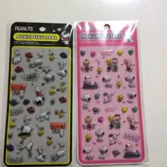 PEANUTS スヌーピー PUKUPUKU SEAL 2シートセット