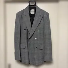 Time is on グレンチェック ダブルジャケットのサムネイル